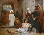 Rodolfo Amoedo Jesus Christ in Capernaum Germany oil painting artist